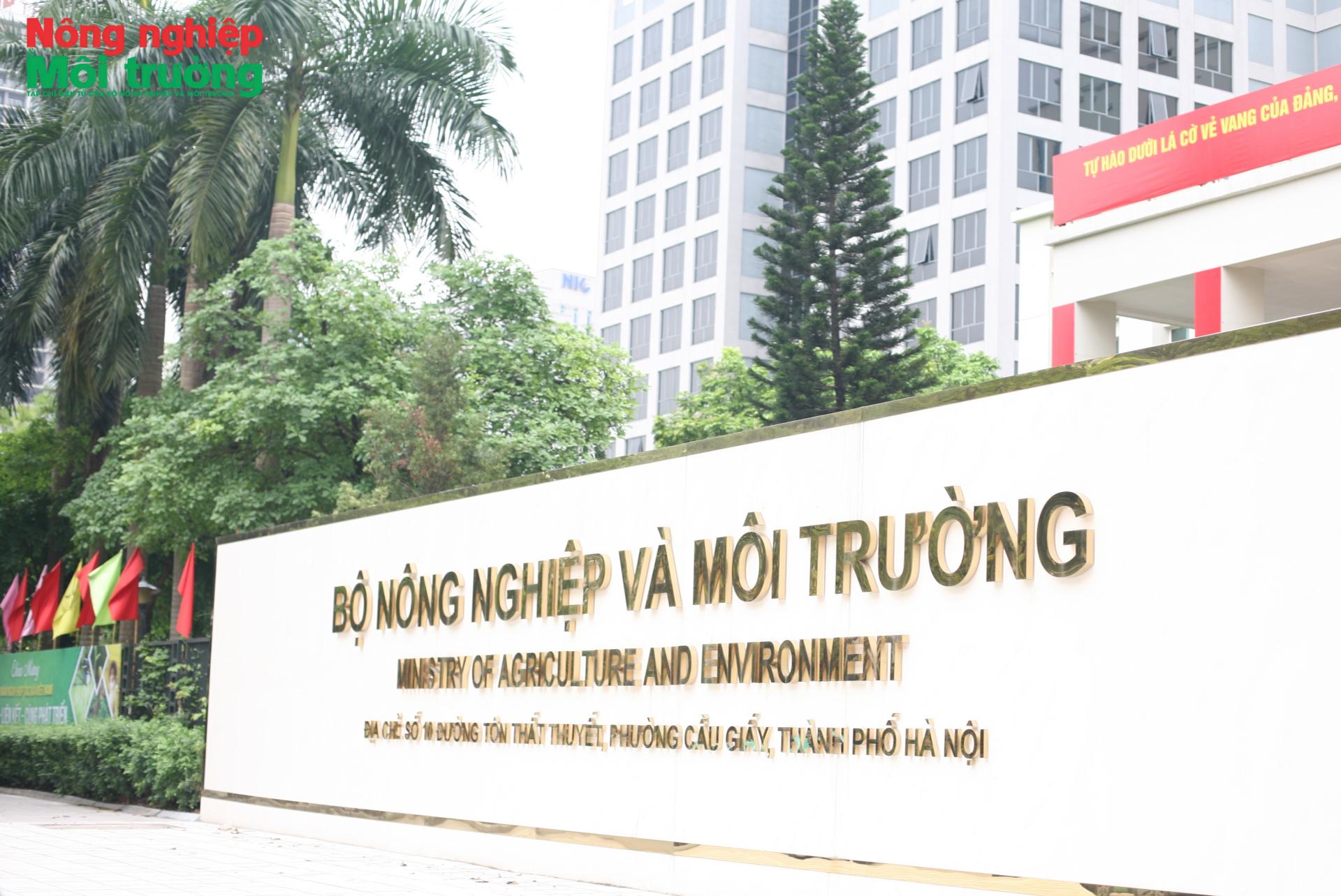 Bộ Nông nghiệp và Môi trường: Thông báo thay đổi địa điểm tiếp công dân từ ngày 13/10