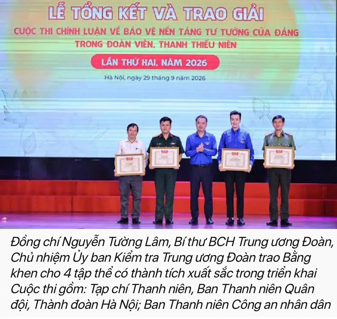 Tạp chí Thanh niên 64 năm xây dựng, phát triển, đồng hành cùng thanh thiếu niên Việt Nam (15/10/1962- 15/10/2026) - Ảnh 4.