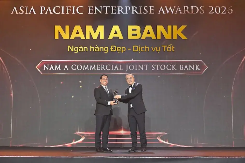 Nam A Bank nhận nhiều giải thưởng uy tín dịp kỷ niệm 34 năm