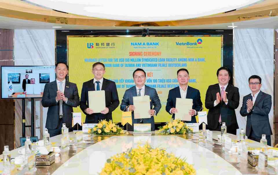 Nam A Bank huy động thành công 100 triệu USD vốn đa phương