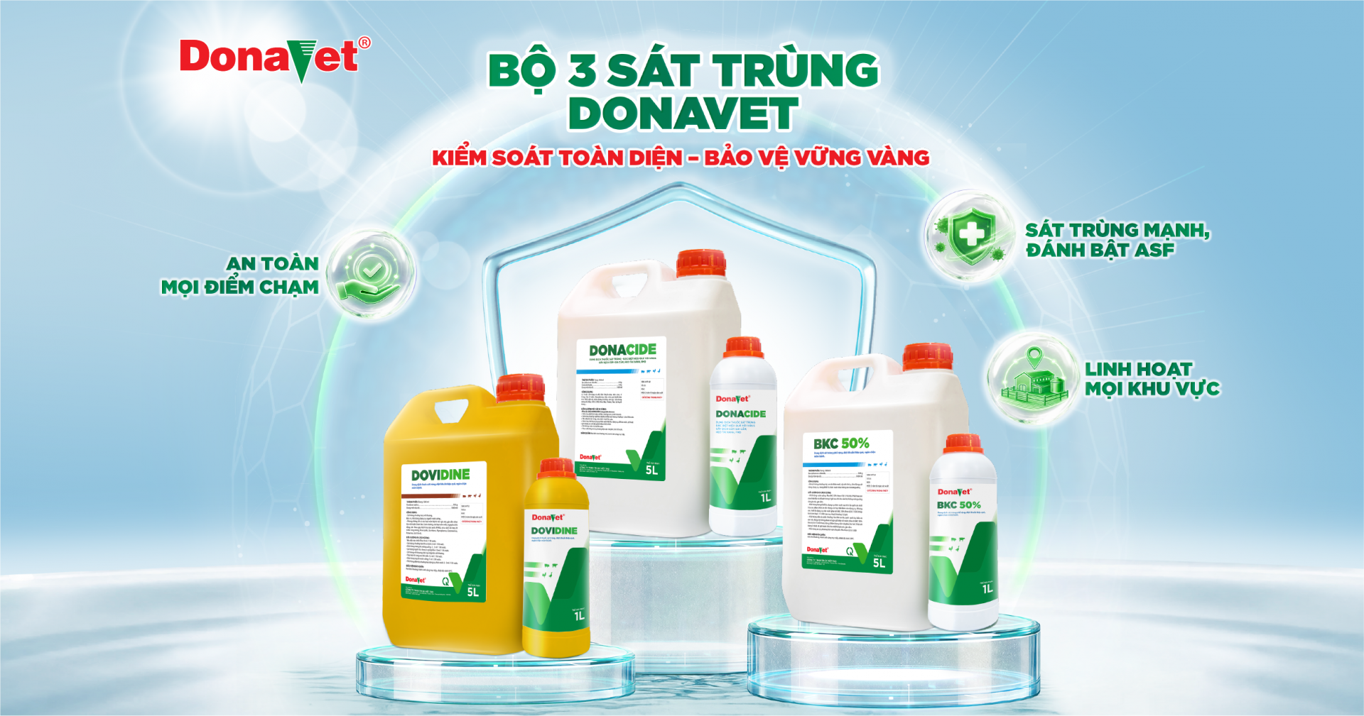 DONAVET: Giải pháp an toàn sinh học - yếu tố thành công trong chăn nuôi