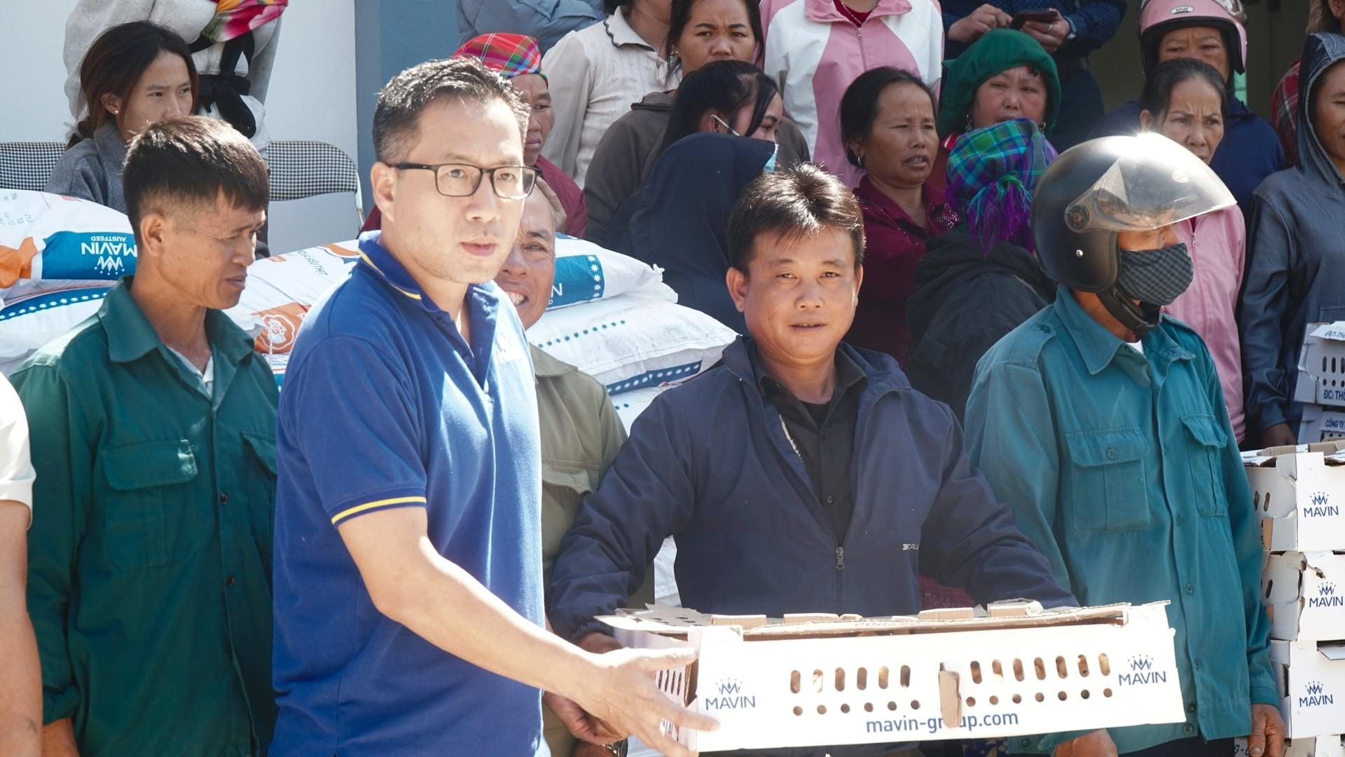 Tập đoàn Mavin trao sinh kế cho người dân Mường Than