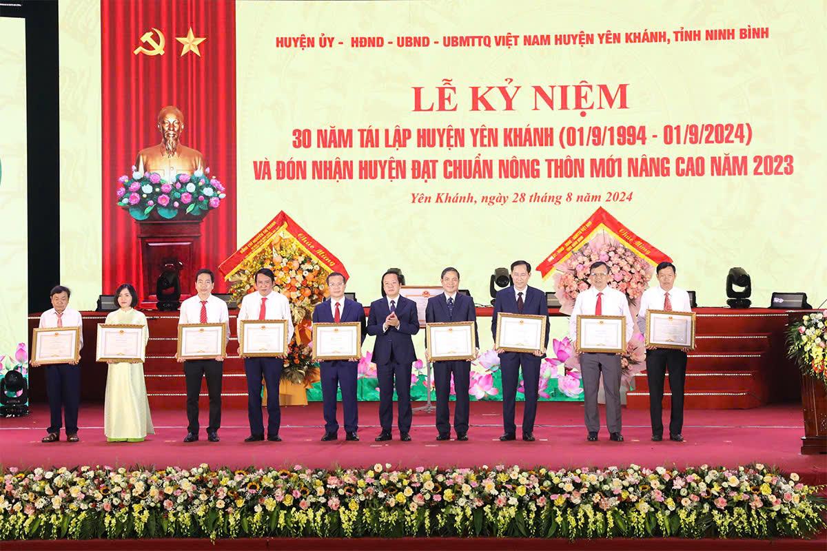 Yên Khánh tiếp tục nâng cao các tiêu chí nông thôn mới