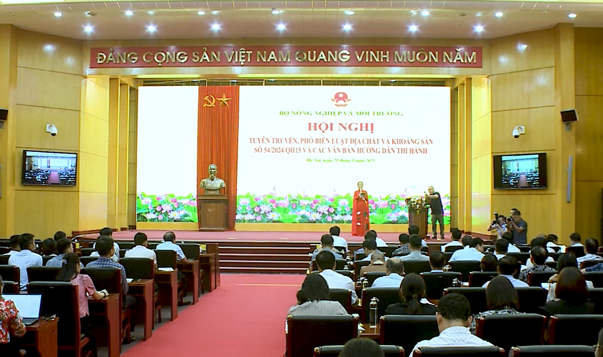 Hội nghị trực tuyến tuyên truyền, phổ biến Luật ĐC&KS số 54/2024/QH15 & các VBHD thi hành
