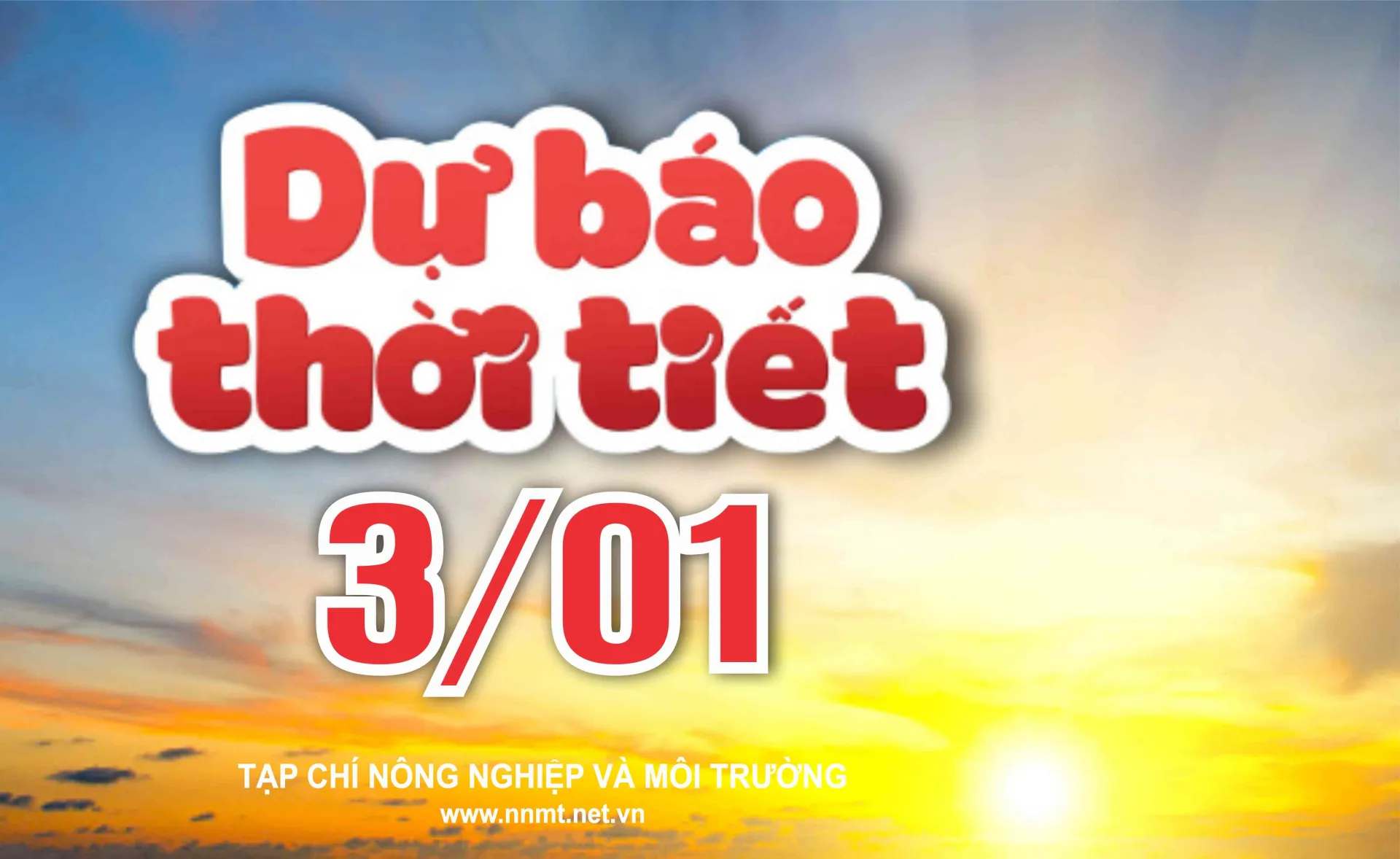 Thời tiết ngày 3/01: Không khí lạnh tràn đến Nam Trung Bộ, miền Bắc rét sâu