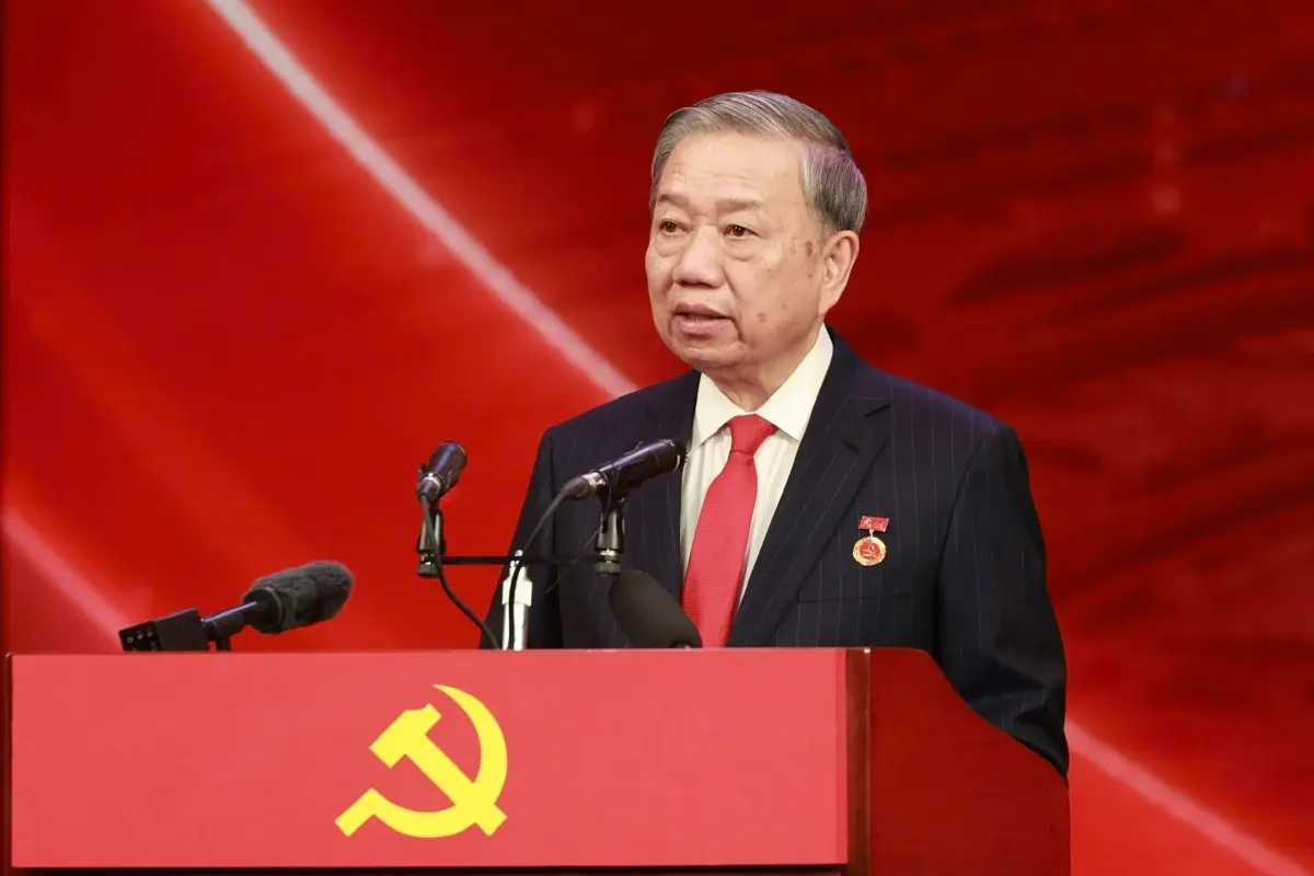 Toàn văn phát biểu của Tổng Bí thư Tô Lâm tại Lễ trao giải Búa liềm Vàng lần thứ X