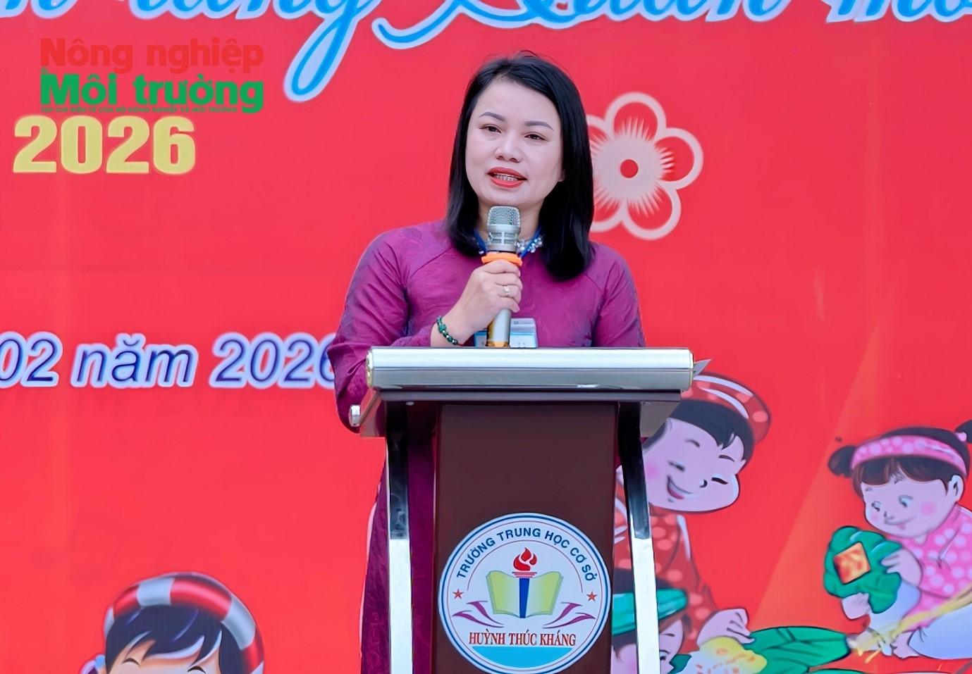 Tết Nguyên đán và văn hóa ẩm thực tại ngày hội STEM trường trung học cơ sở Huỳnh Thúc Kháng, Đắk Lắk