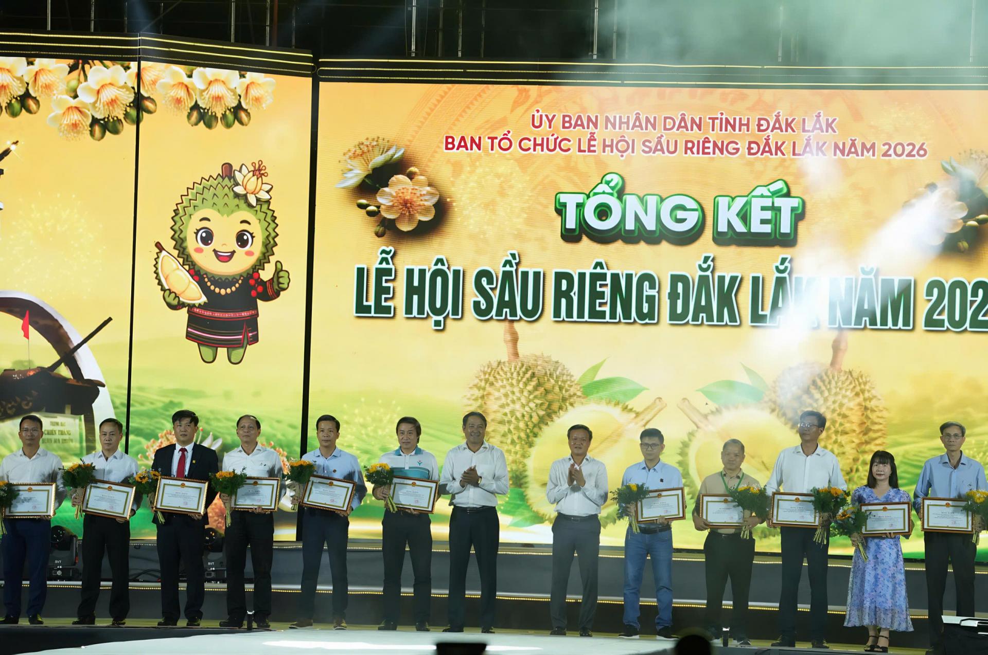Lễ hội Sầu riêng Đắk Lắk 2026 khép lại với dấu ấn vươn xa