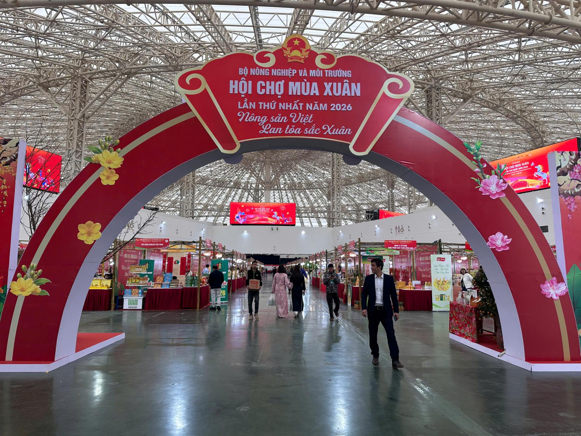 Nông sản Việt – Lan tỏa sắc Xuân: Không gian hội tụ giá trị xanh tại Hội chợ Mùa Xuân 2026