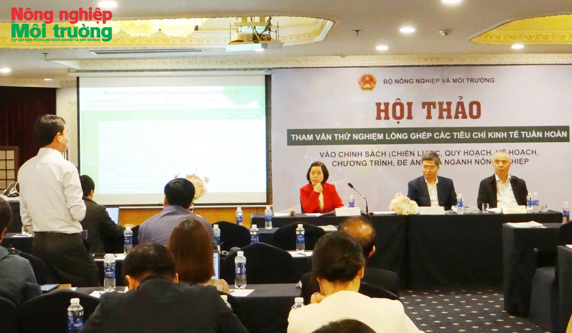 Tham vấn ý kiến về lồng ghép tiêu chí kinh tế tuần hoàn vào chính sách nông nghiệp