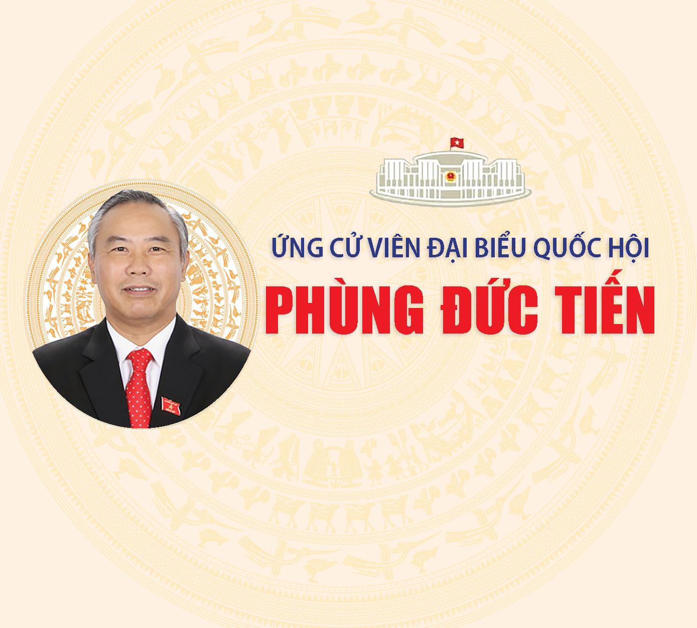 Thứ trưởng Phùng Đức Tiến ứng cử ĐBQH khóa XVI tại đơn vị bầu cử số 1, tỉnh Khánh Hòa