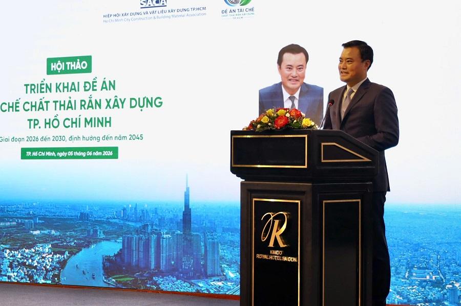 TP. Hồ Chí Minh hướng tới biến chất thải xây dựng thành nguồn tài nguyên cho phát triển đô thị bền vững
