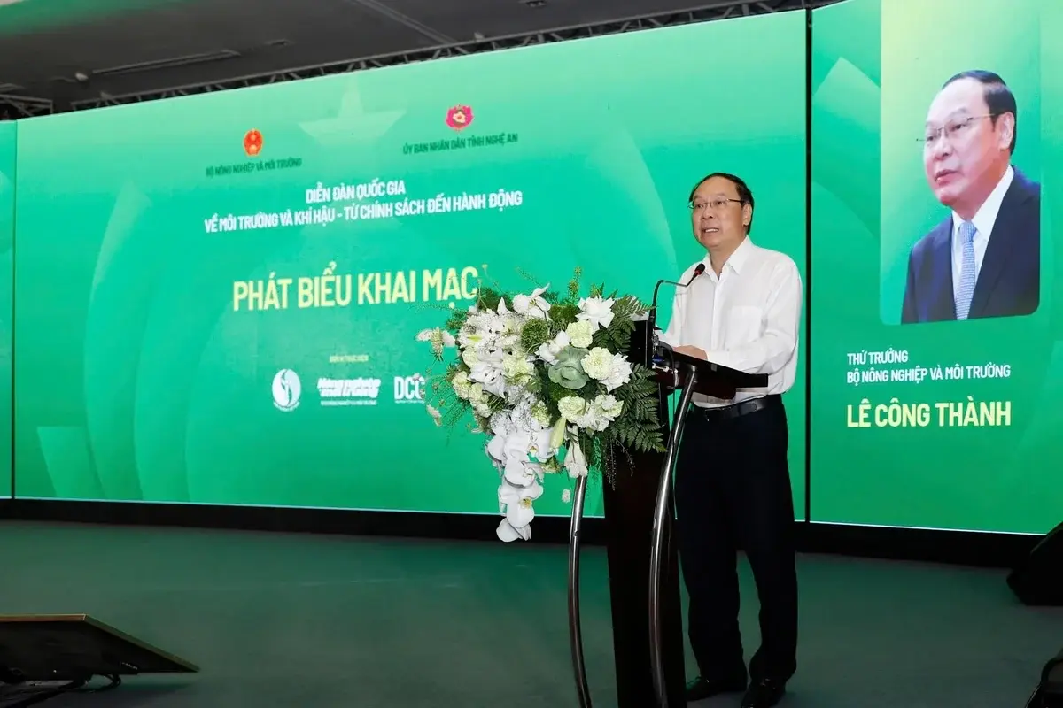 Kết nối chính sách với thực tiễn hành động tại Diễn đàn Quốc gia về Môi trường và Khí hậu 2026