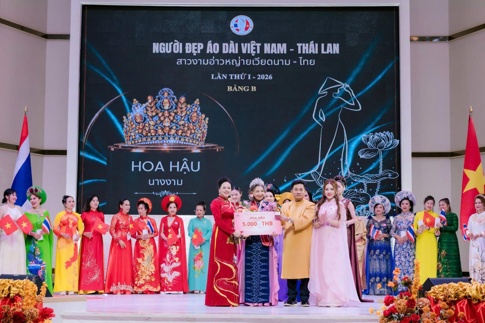 Cuộc thi Người đẹp Áo dài Việt Nam – Thái Lan lần thứ nhất: Tôn vinh vẻ đẹp vượt thời gian