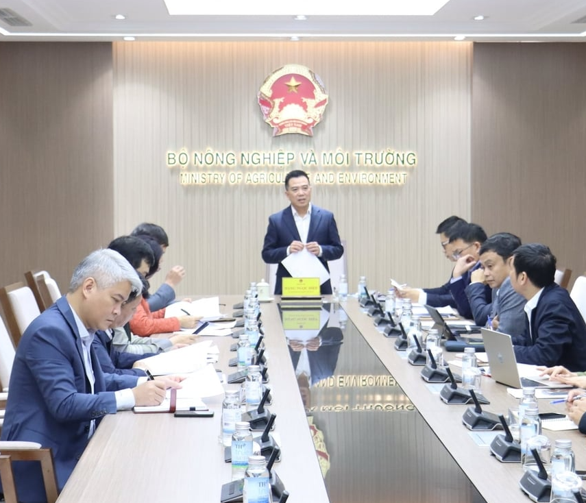 Thứ trưởng Đặng Ngọc Điệp yêu cầu Cục Biển và Hải đảo Việt Nam tập trung xây dựng Luật Tài nguyên, môi trường biển và hải đảo (thay thế)