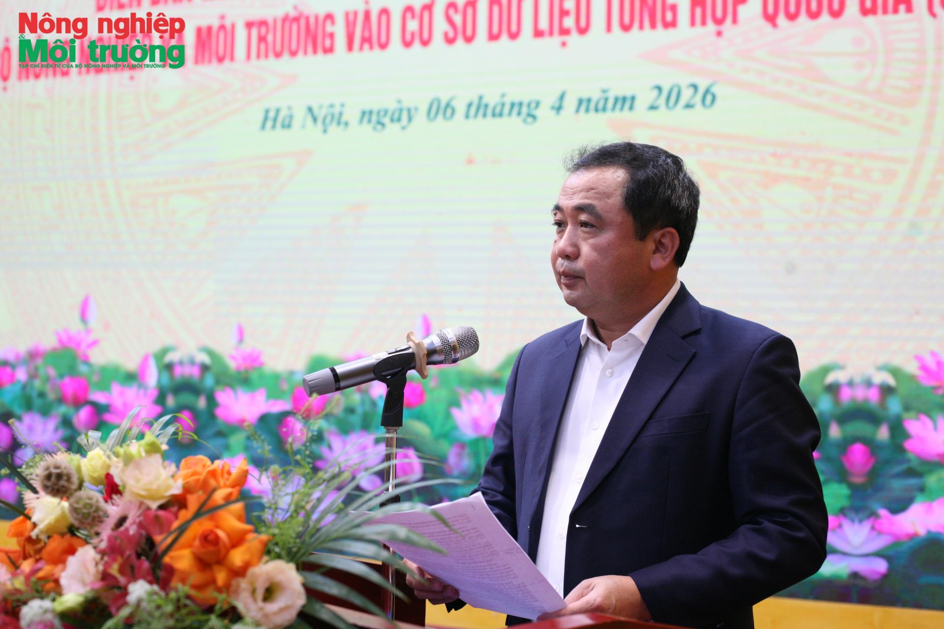 Ngành Nông nghiệp và Môi trường nỗ lực xây dựng nền tảng dữ liệu đa ngành, quy mô lớn