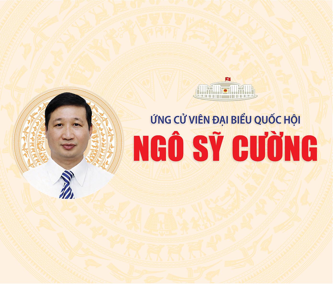 Ứng cử viên Ngô Sỹ Cường cam kết thúc đẩy giải quyết các vấn đề cấp bách tại Vĩnh Long