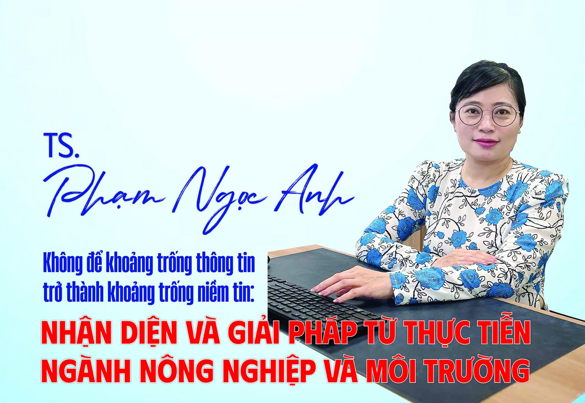 Không để khoảng trống thông tin trở thành khoảng trống niềm tin:  Nhận diện và giải pháp từ thực tiễn ngành Nông nghiệp và Môi trường