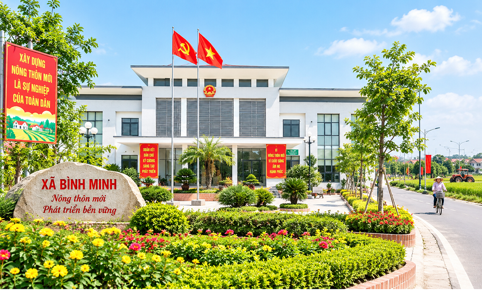 Xã Bình Minh tạo nền tảng mới cho hành trình xây dựng nông thôn hiện đại