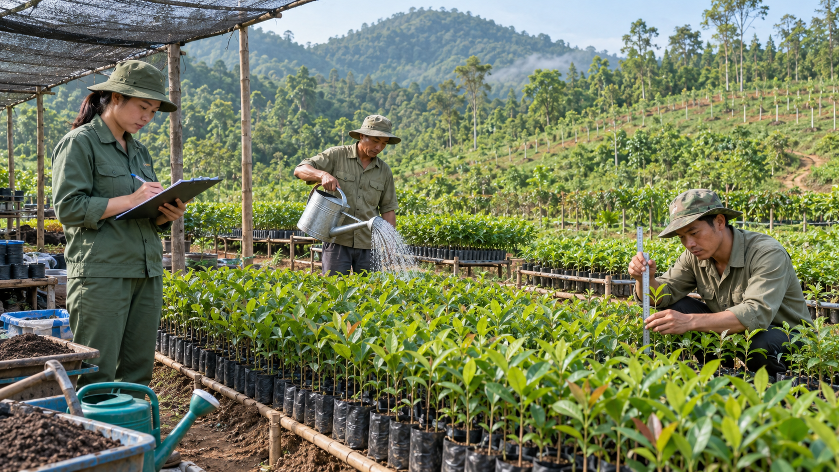 Hợp nhất định mức kinh tế - kỹ thuật về lâm nghiệp