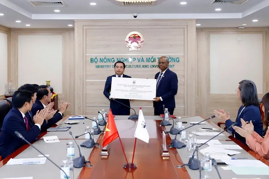 Bộ Nông nghiệp và Môi trường và Tổ chức WWF ký kết Biên bản ghi nhớ hợp tác: Hướng tới phát triển bền vững và chuyển đổi xanh
