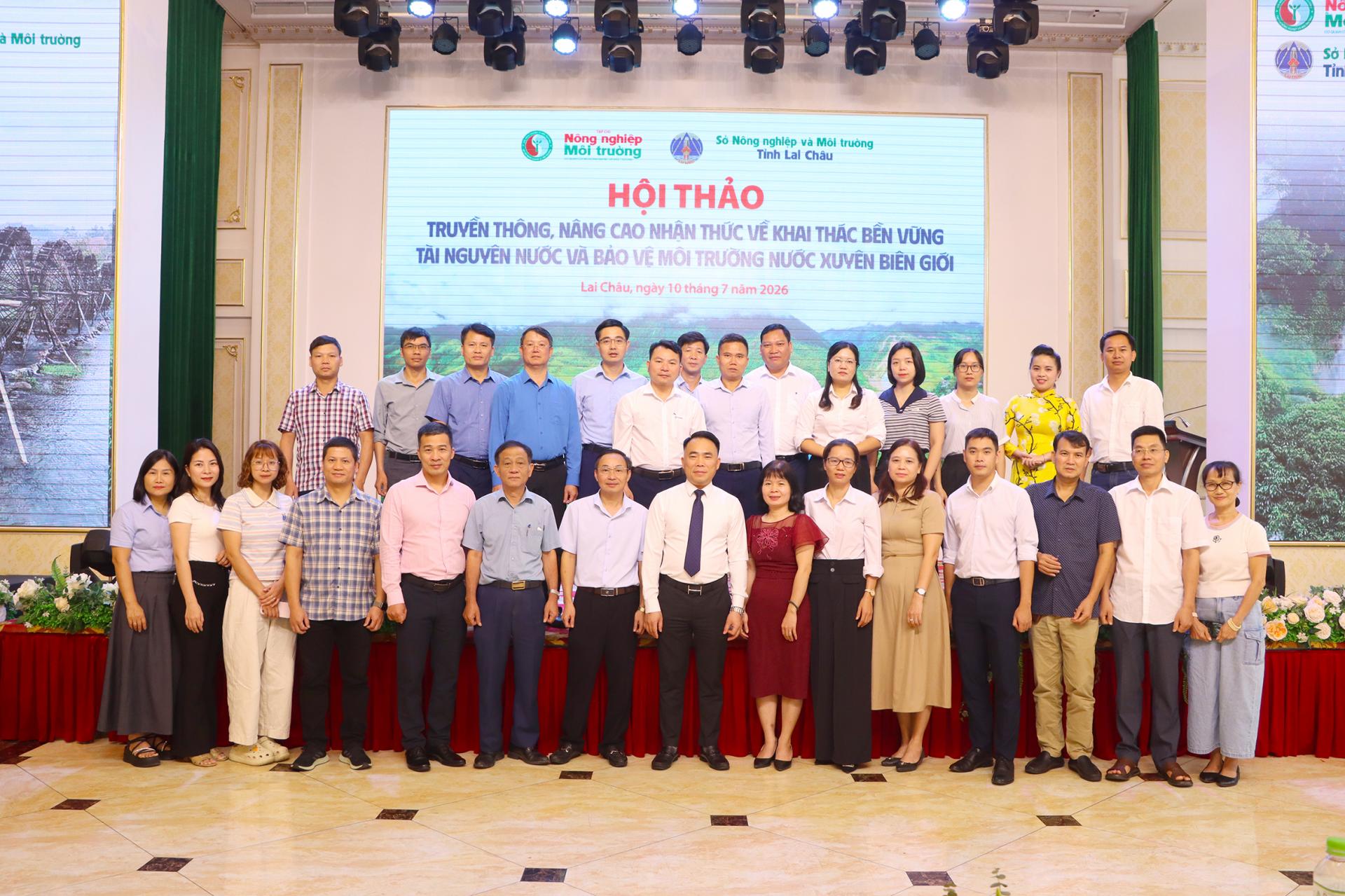 Tạp chí Nông nghiệp và Môi trường tổ chức Hội thảo “Truyền thông, nâng cao nhận thức về khai thác bền vững tài nguyên nước và bảo vệ môi trường nước xuyên biên giới”