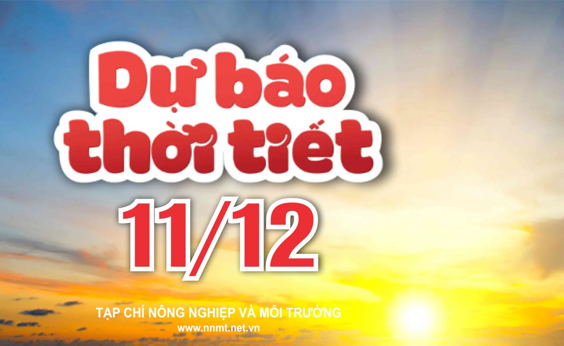 Thời tiết ngày 11/12: Bắc Bộ chuẩn bị đón không khí lạnh, trời mưa rét