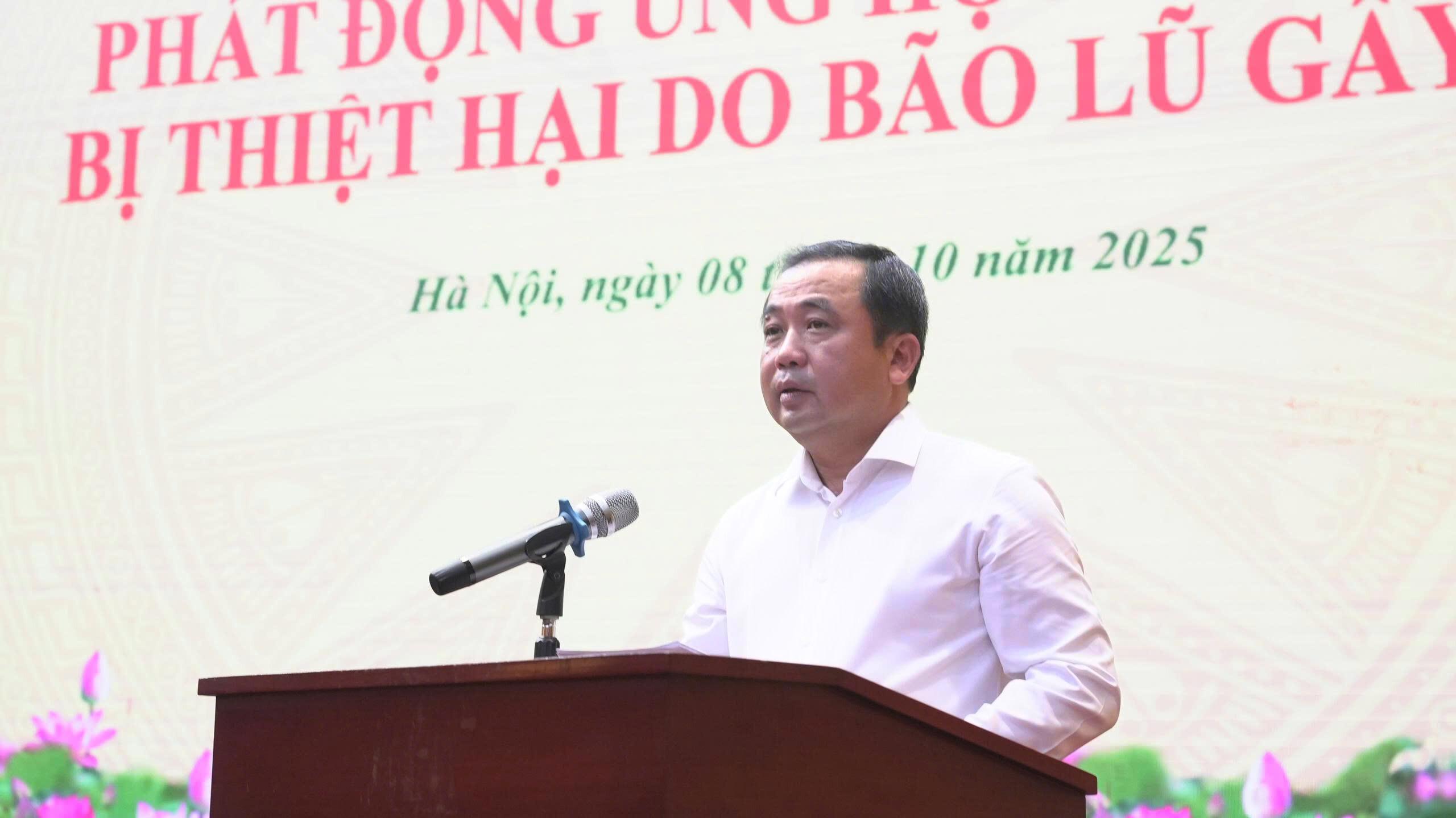 Bộ Nông nghiệp và Môi trường phát động ủng hộ đồng bào khắc phục hậu quả bão lũ