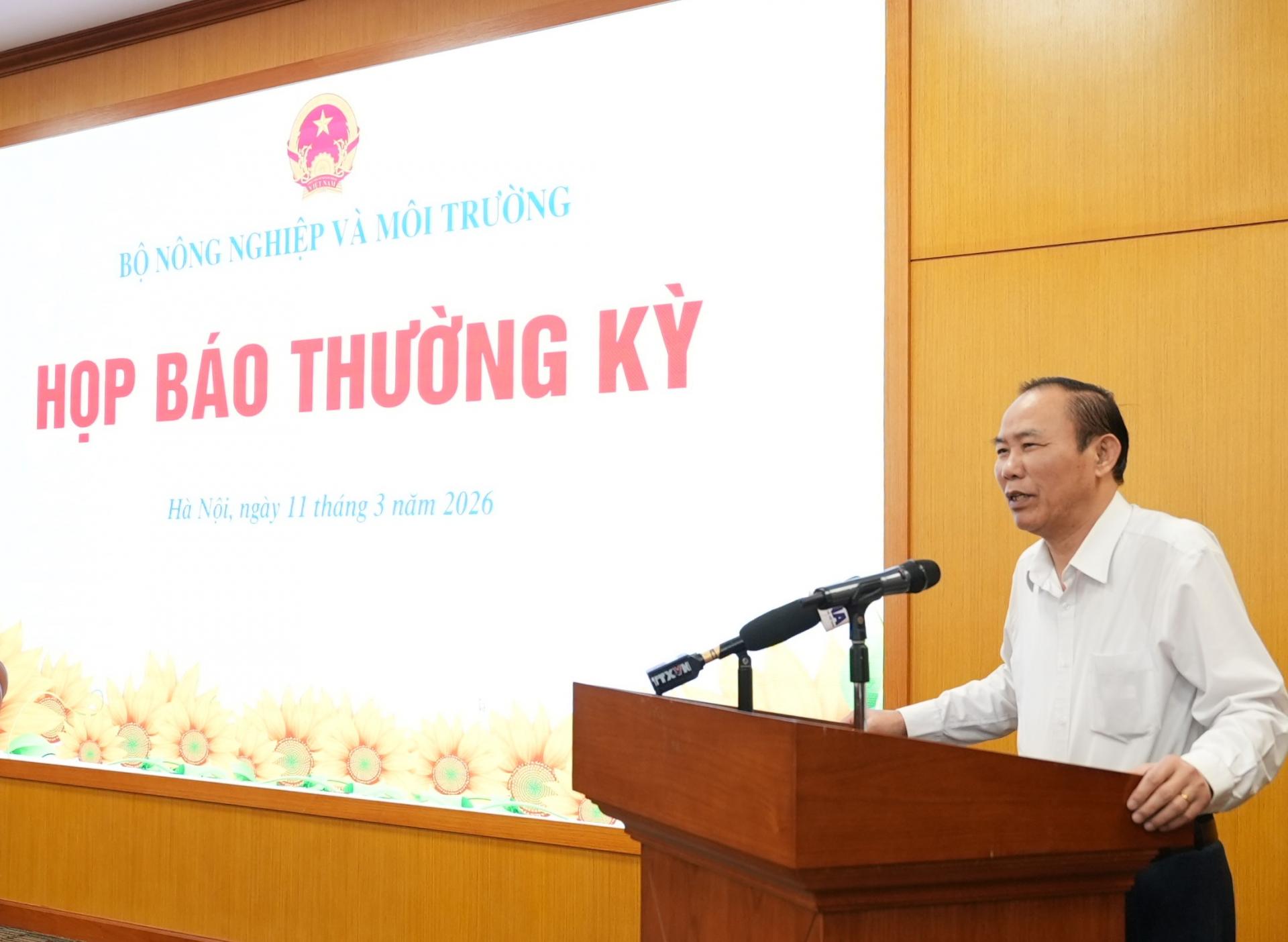 Bộ Nông nghiệp và Môi trường sẽ tổ chức Hội nghị Khoa học chăn nuôi và thú y toàn quốc năm 2026