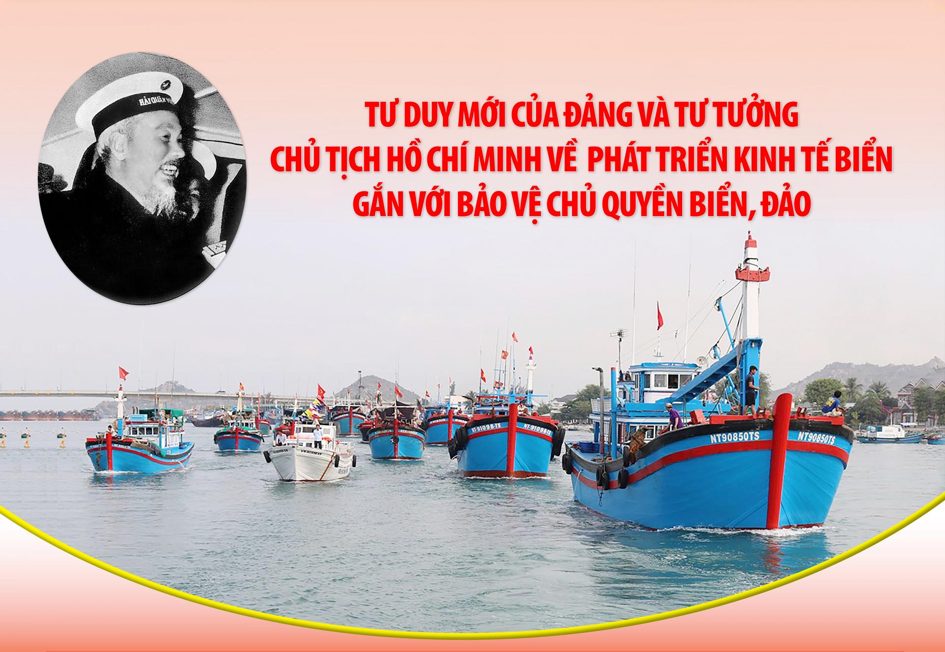 Tư duy mới của Đảng và tư tưởng Chủ tịch Hồ Chí Minh về phát triển kinh tế biển gắn với bảo vệ chủ quyền biển, đảo