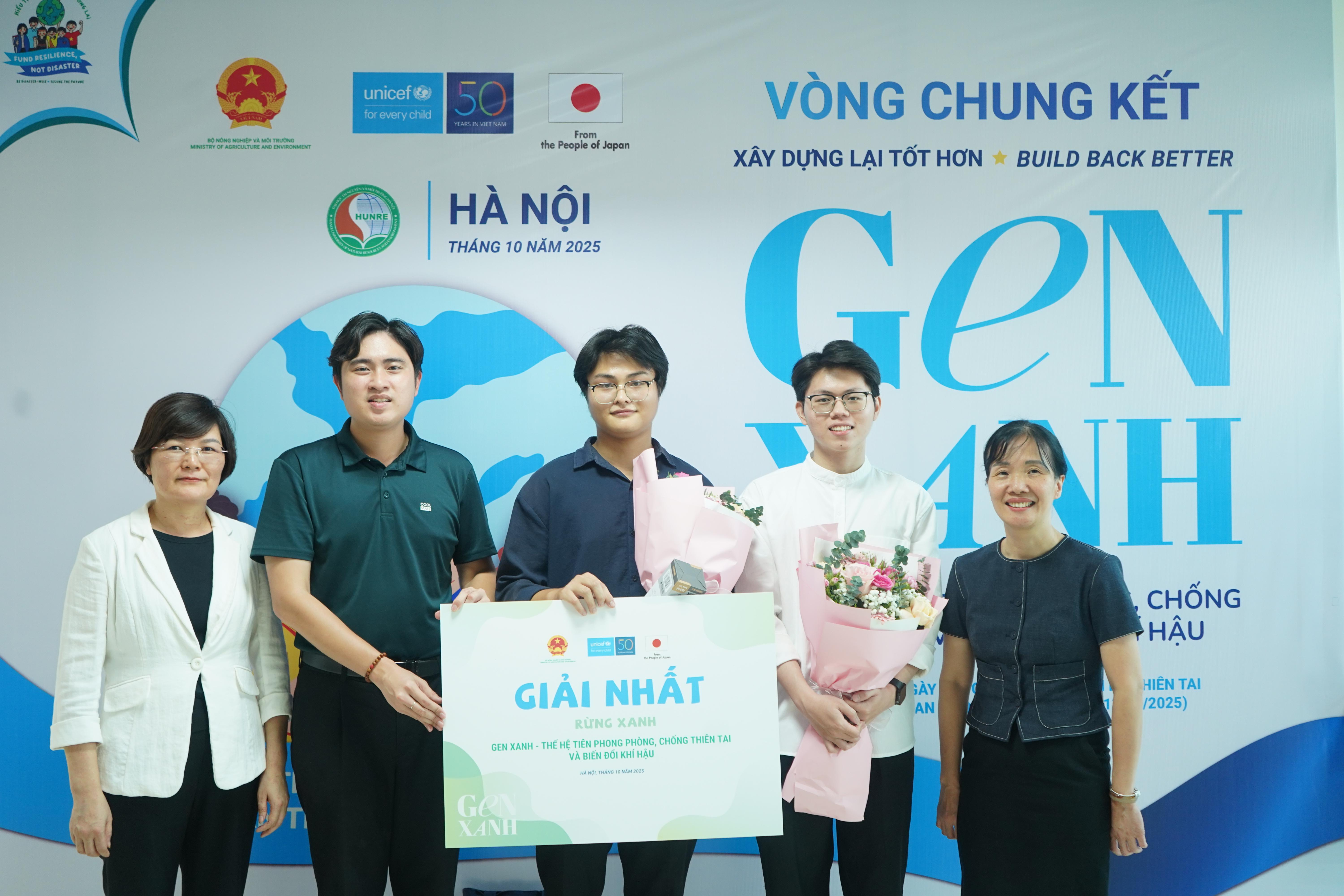 Thế hệ Gen Xanh tiên phong hành động phòng chống thiên tai và biến đổi khí hậu