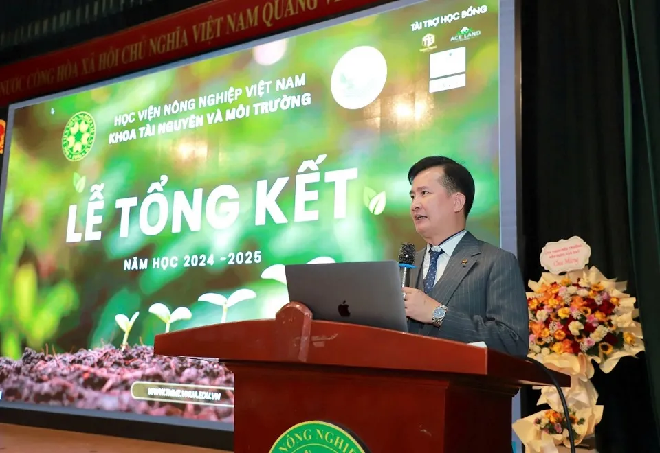 Khoa Tài nguyên và Môi trường, Học viện Nông nghiệp Việt Nam tổng kết năm học 2024-2025: Khẳng định vị thế đào tạo, mở rộng hợp tác doanh nghiệp
