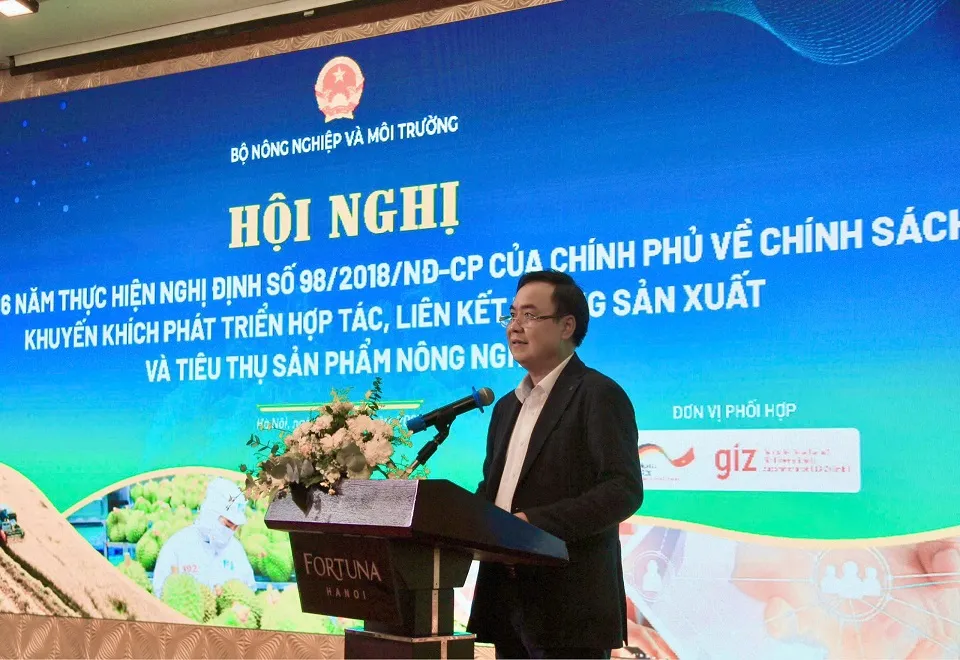 Hội nghị sơ kết 6 năm thực hiện Nghị định số 98/2018/NĐ-CP: Tạo đột phá trong liên kết chuỗi giá trị nông nghiệp xanh và bền vững