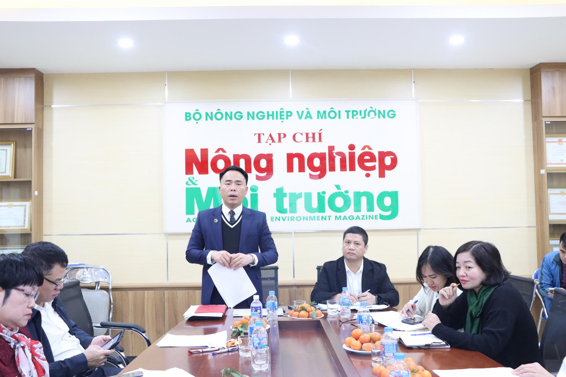 Hội nghị cán bộ, viên chức và người lao động Tạp chí Nông nghiệp và Môi trường năm 2026