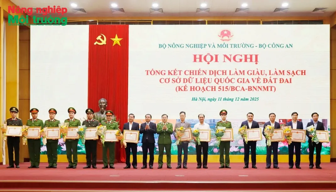 Chuẩn hóa và đồng bộ dữ liệu đất đai toàn quốc, tạo nền tảng quan trọng cho chuyển đổi số