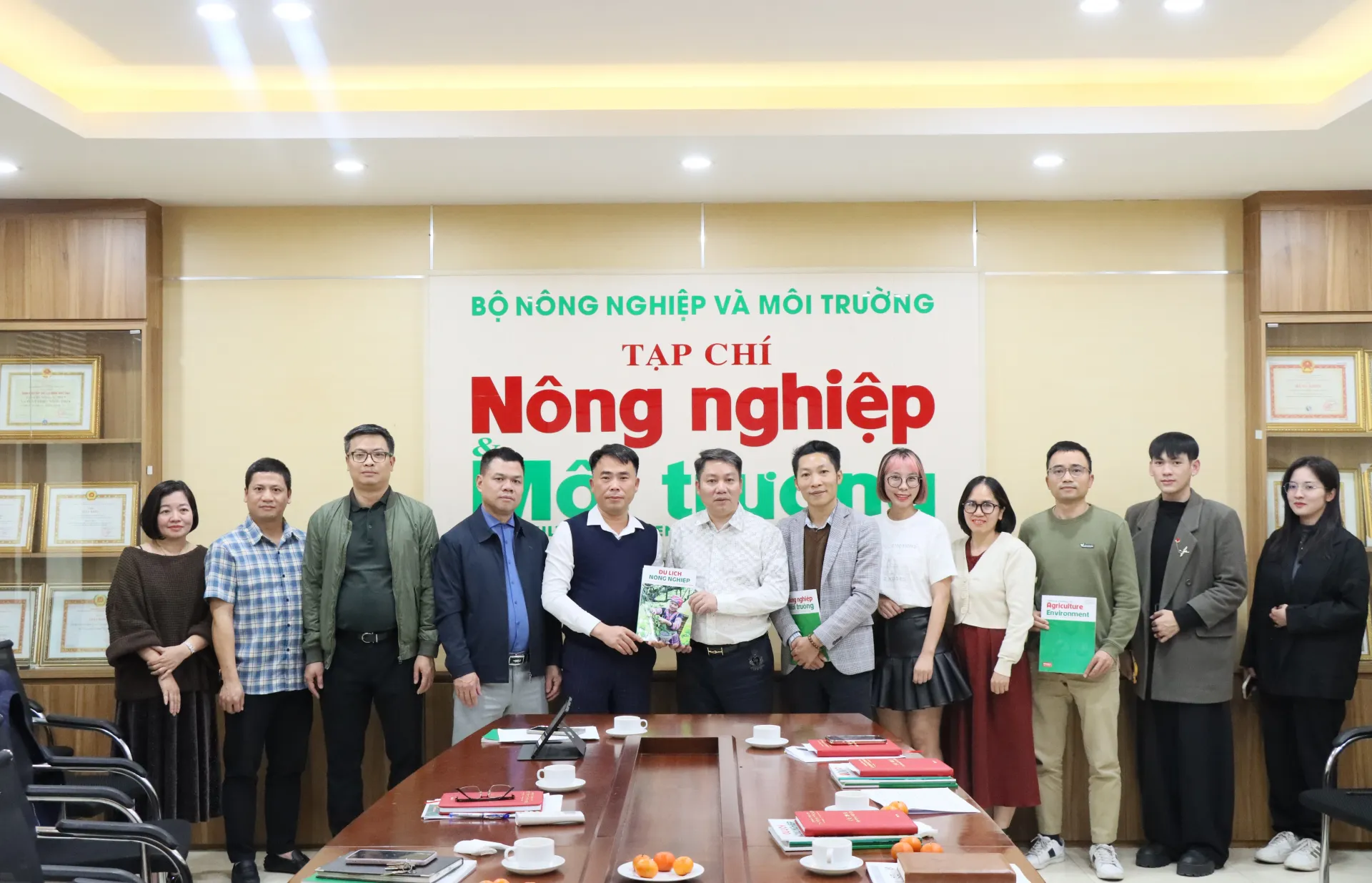 Tạp chí Nông nghiệp và Môi trường hợp tác với 5G phát triển nội dung số