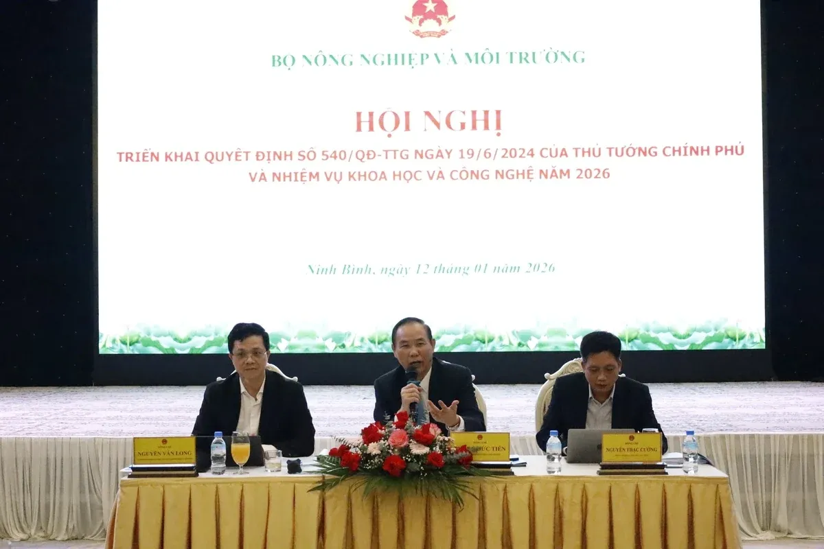 Triển khai xây dựng tiêu chuẩn, quy chuẩn kỹ thuật năm 2026: Tạo nền tảng pháp lý đồng bộ cho quản lý nông nghiệp và môi trường