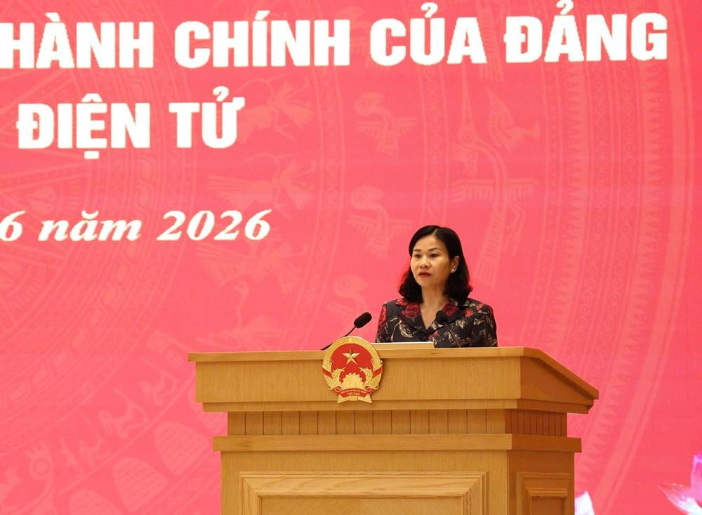 Triển khai 4 thủ tục hành chính của Đảng trên môi trường điện tử