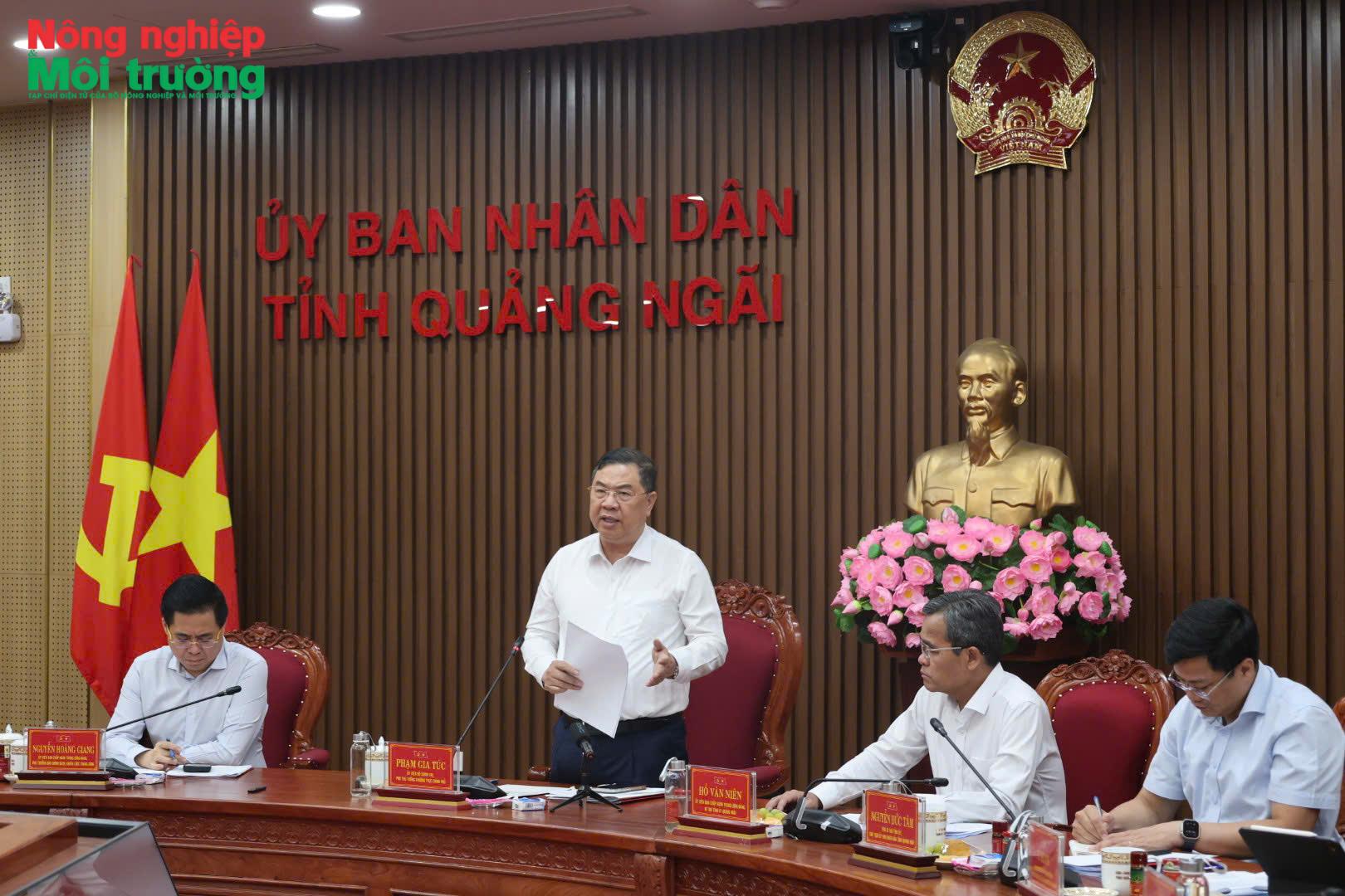 Quảng Ngãi kiến nghị tháo gỡ điểm nghẽn phát triển