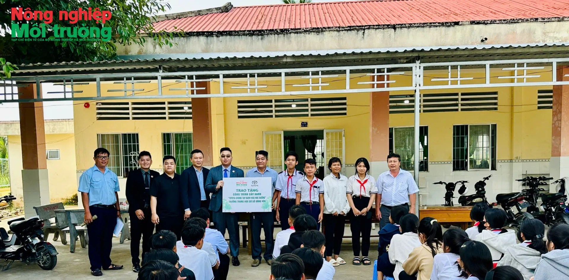 Chương trình “Toyota chung tay xanh hóa học đường” năm 2025 đến với thành phố Đà Nẵng và tỉnh An Giang