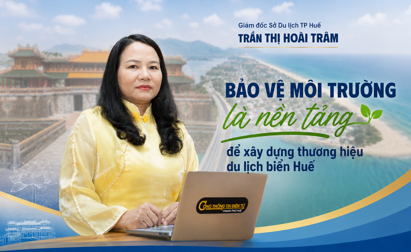 Bảo vệ môi trường là nền tảng để xây dựng thương hiệu du lịch biển Huế