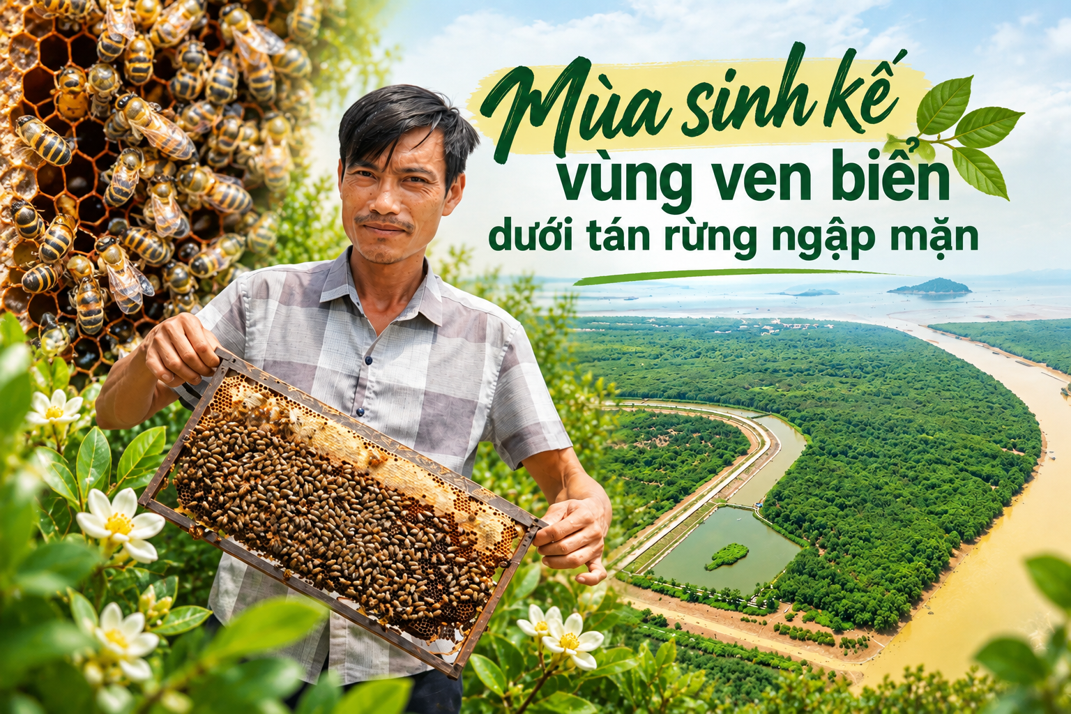 Mùa sinh kế vùng ven biển dưới tán rừng ngập mặn