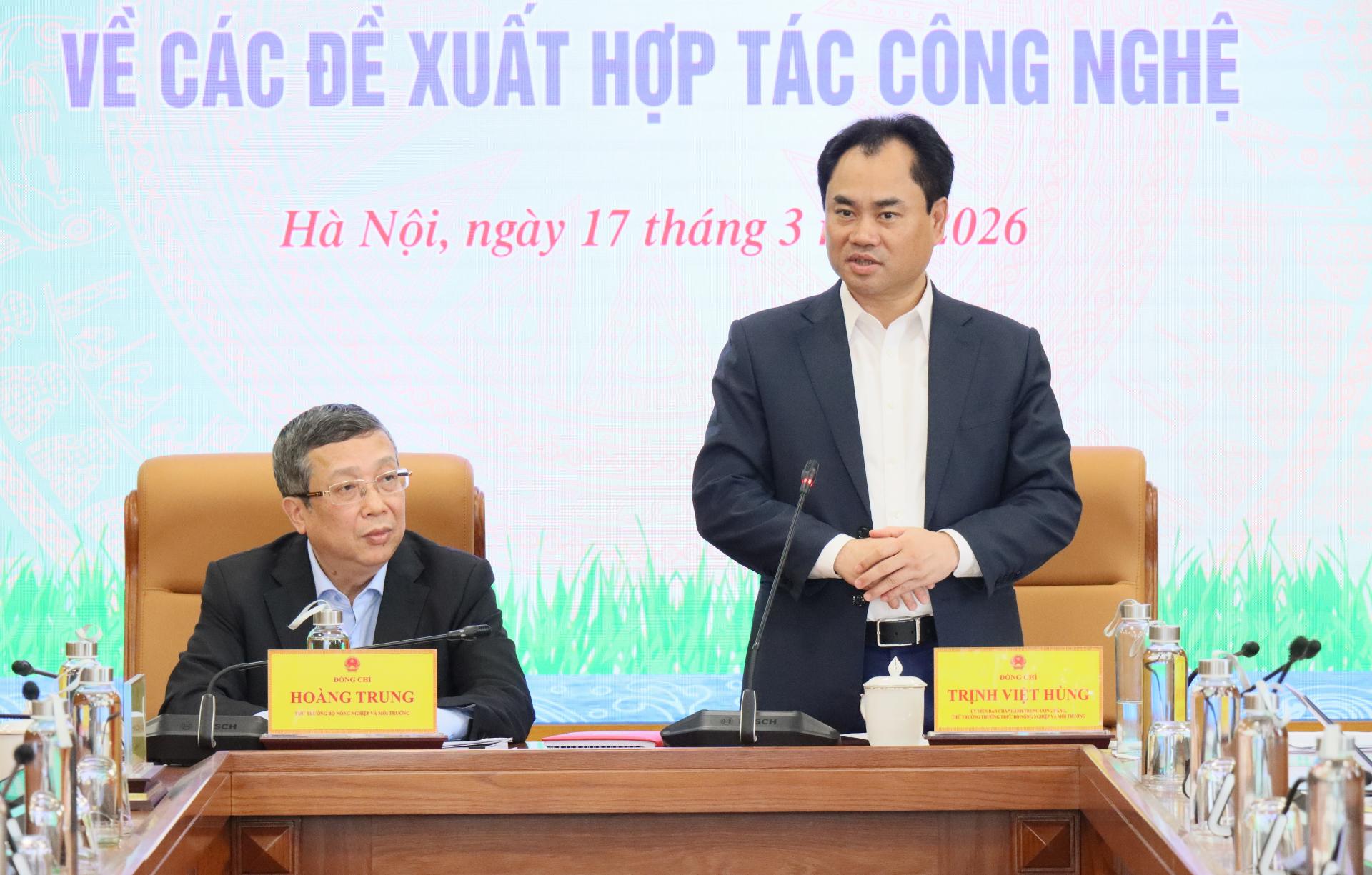 Bộ Nông nghiệp và Môi trường đặt hàng công nghệ chiến lược, tăng cường hợp tác với CT Group