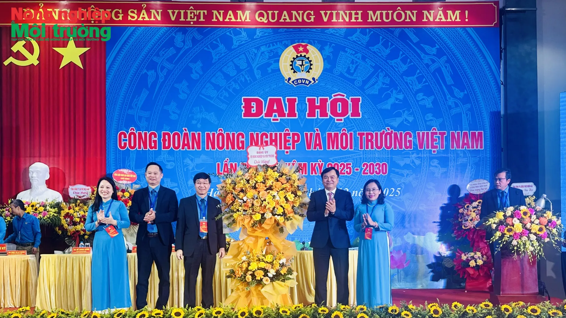 Đại hội Công đoàn Nông nghiệp và Môi trường Việt Nam lần thứ I: Khơi dậy tinh thần đổi mới, xây dựng giai cấp công nhân vững mạnh trong kỷ nguyên mới