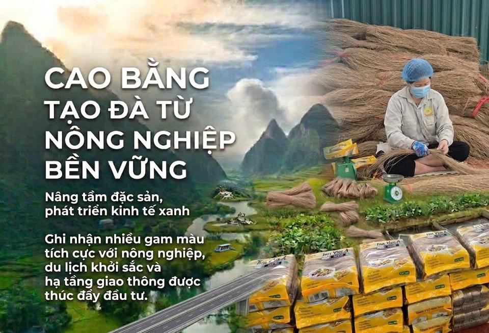 Cao Bằng tạo đà từ nông nghiệp bền vững