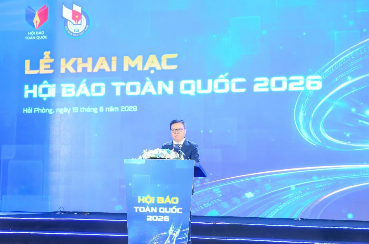 Chủ tịch Hội Nhà báo Việt Nam Lê Quốc Minh: Hội Báo toàn quốc năm 2026 là bức tranh toàn cảnh, sống động về sự phát triển mạnh mẽ của báo chí nước nhà