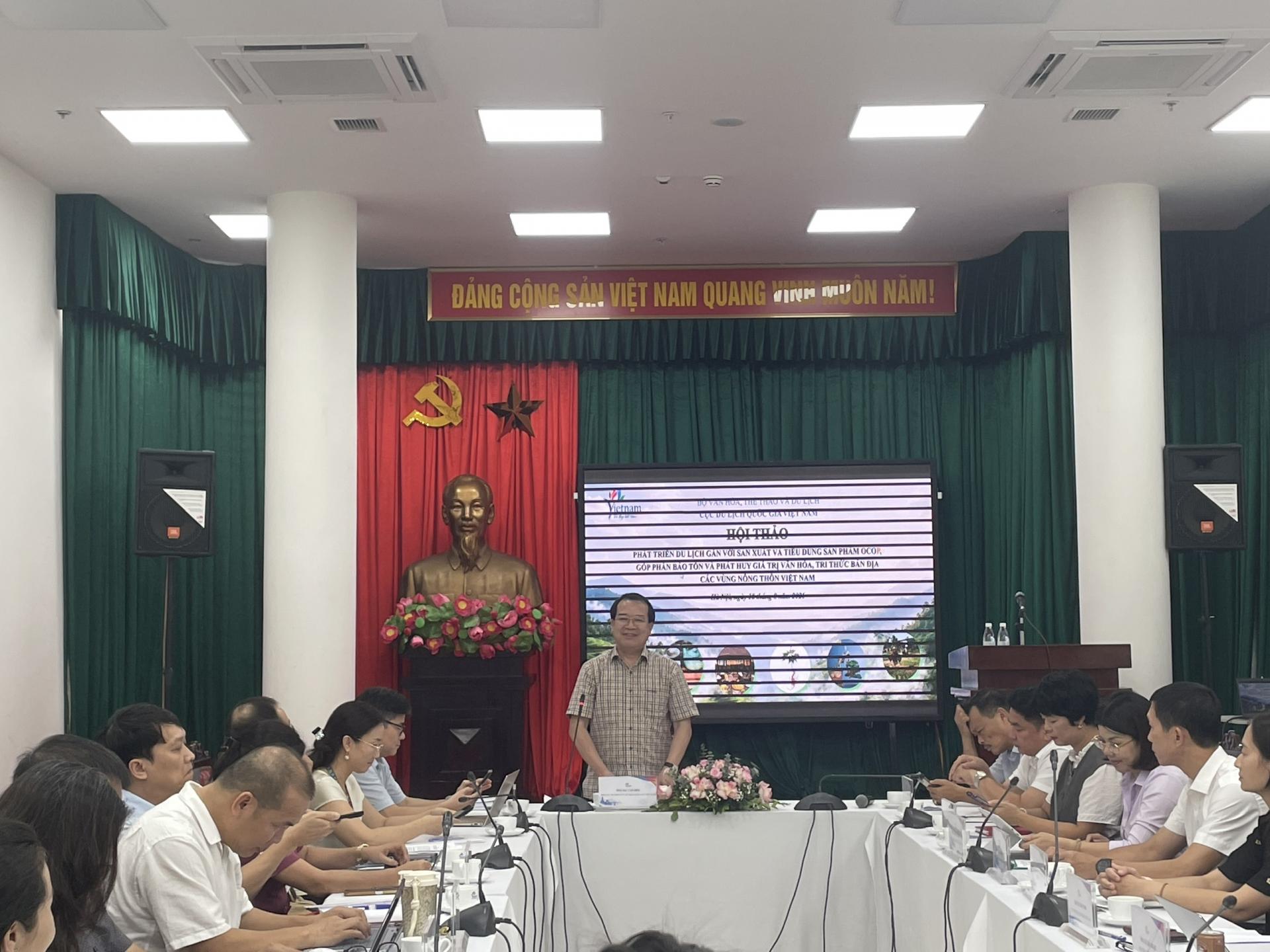 Phát triển du lịch gắn với sản xuất, tiêu dùng sản phẩm OCOP