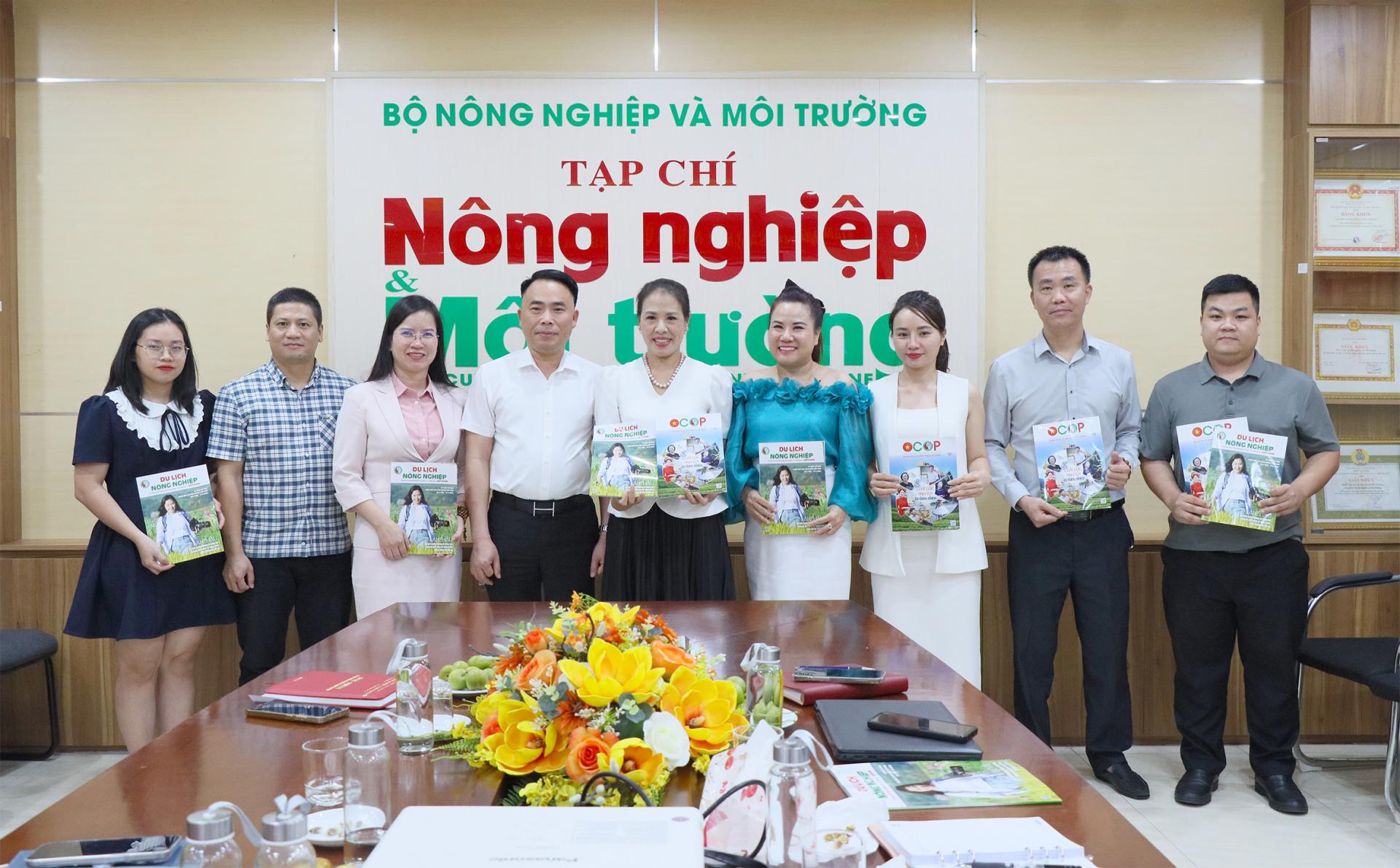 Tạp chí Nông nghiệp và Môi trường và Viện Nghiên cứu Phát triển Nữ Doanh nhân Quốc tế sẽ hợp tác về truyền thông doanh nghiệp