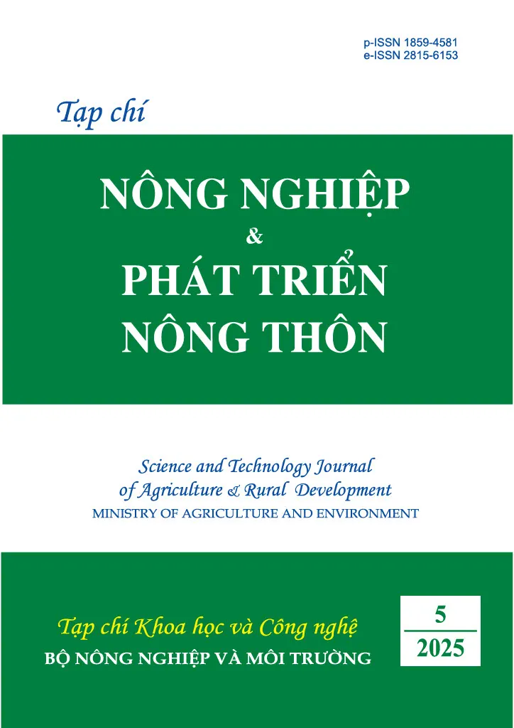 Tạp chí Nông nghiệp và Phát triển nông thôn số 5 (Kỳ 1 tháng 3) năm 2025