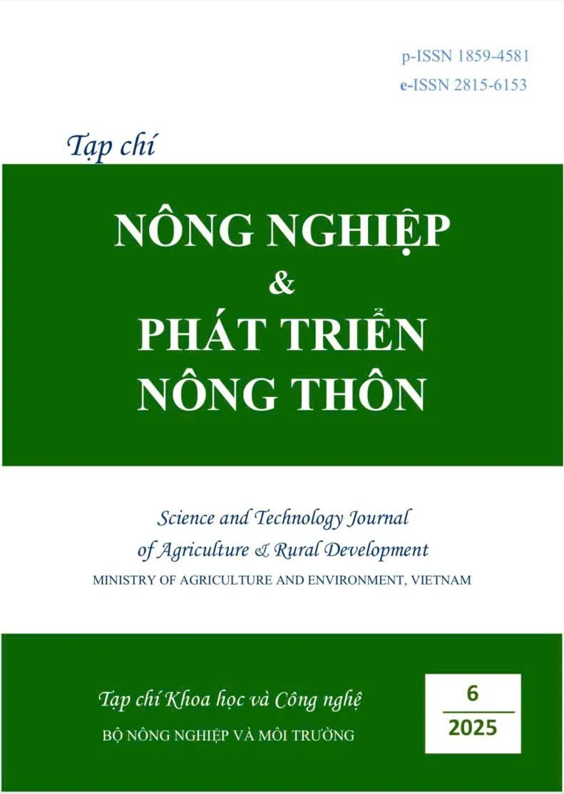 Tạp chí Nông nghiệp và Phát triển nông thôn số 6 (Kỳ 2 tháng 3) năm 2025